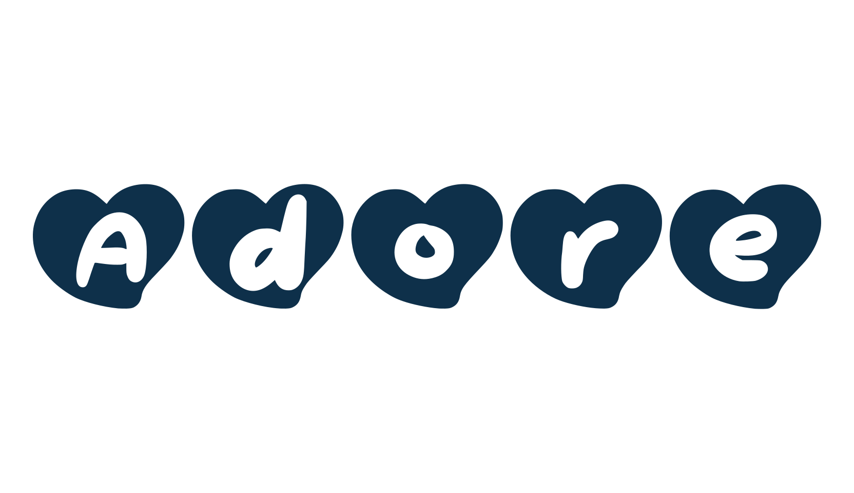 Adore (adore), fancy decorative font preview