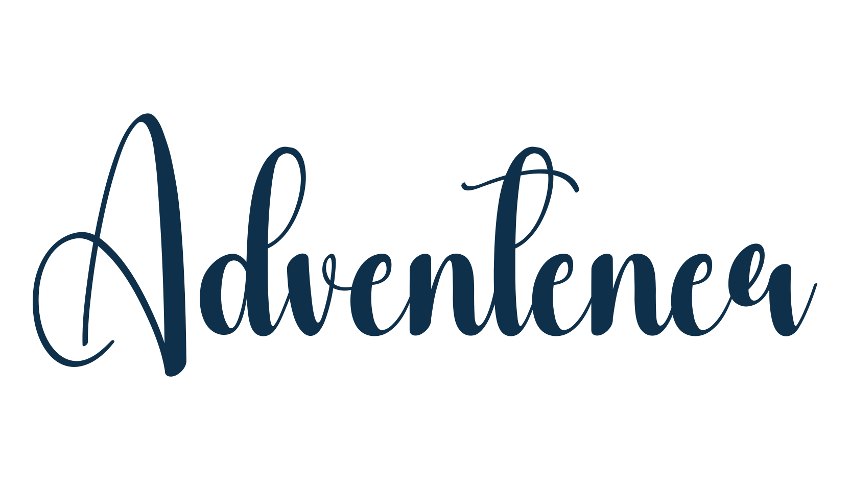 Adventener, display market font preview