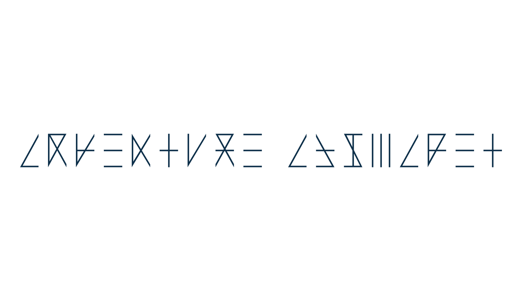 Adventure Alphabet, fancy various techno sci-fi font preview