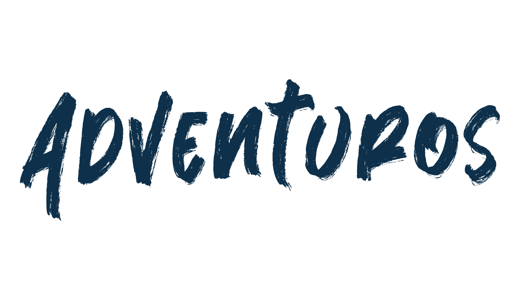 Adventuros, script brush fancy decorative calligraphy font preview