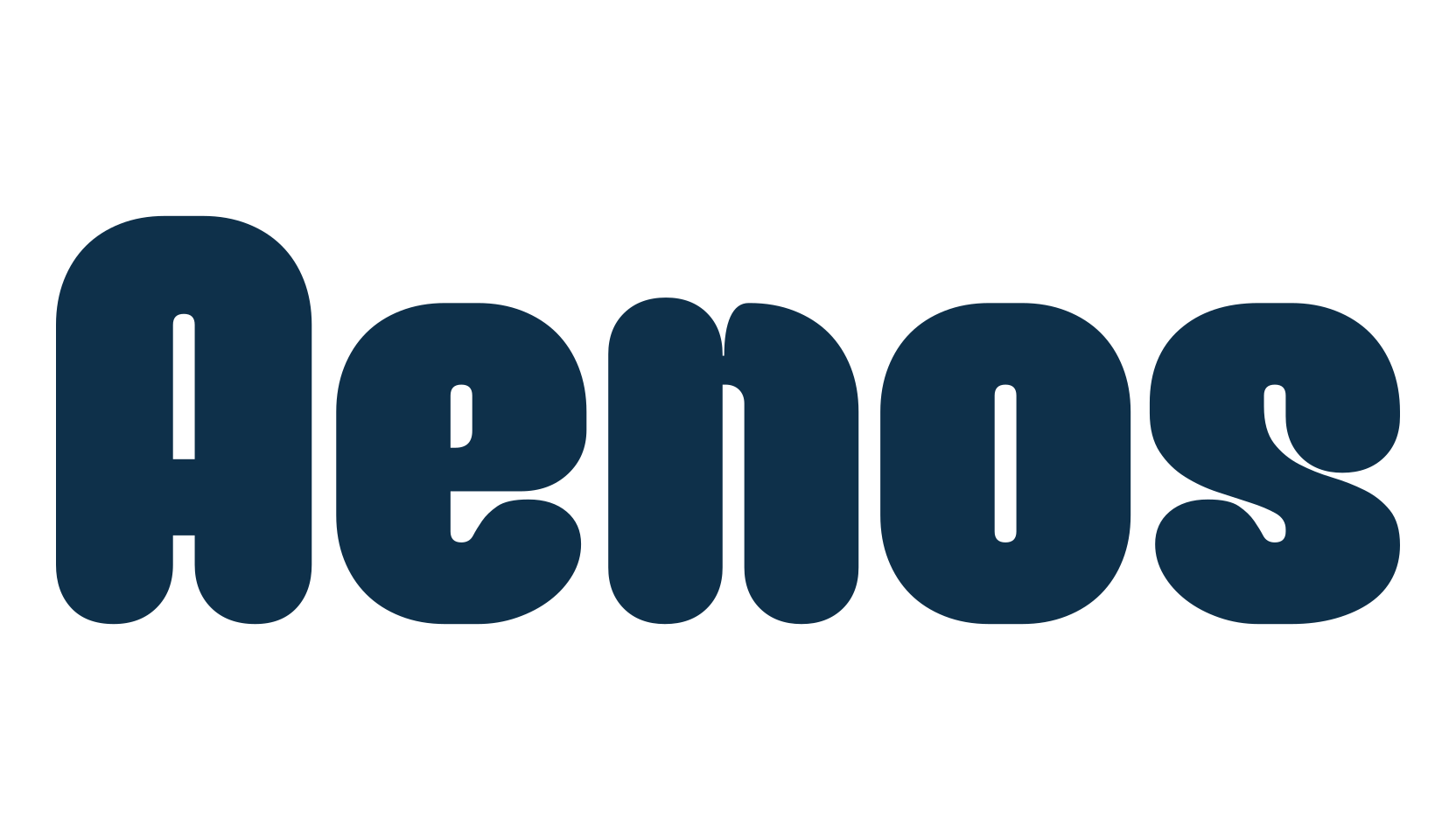 Aenos, fancy groovy decorative font preview