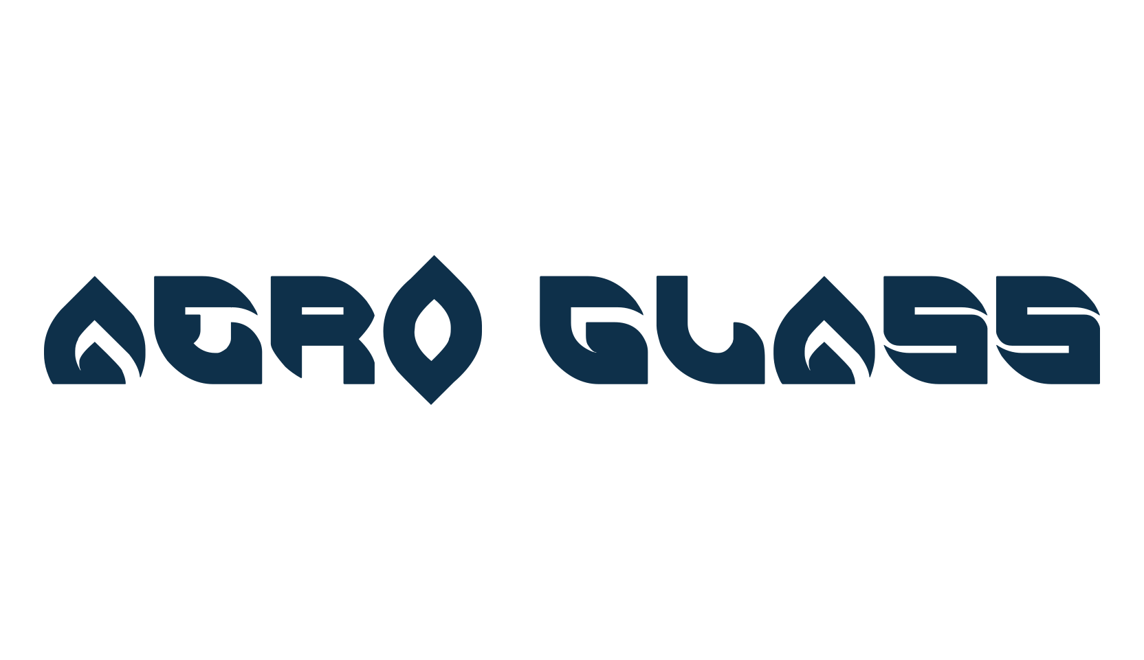 Aero Glass, fancy various techno sci-fi font preview