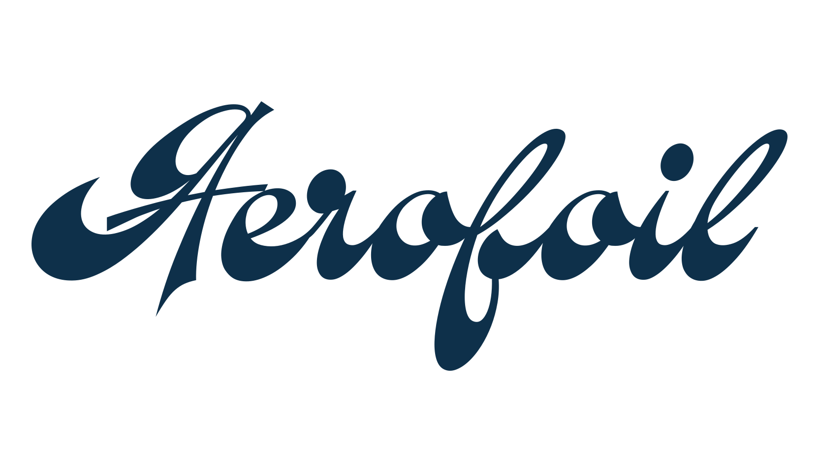 Aerofoil (aerofoil-2), various font preview
