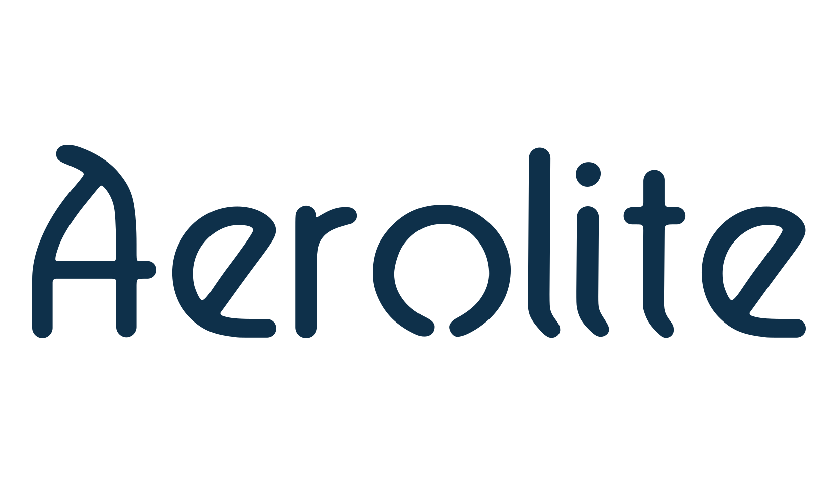 Aerolite, various font preview