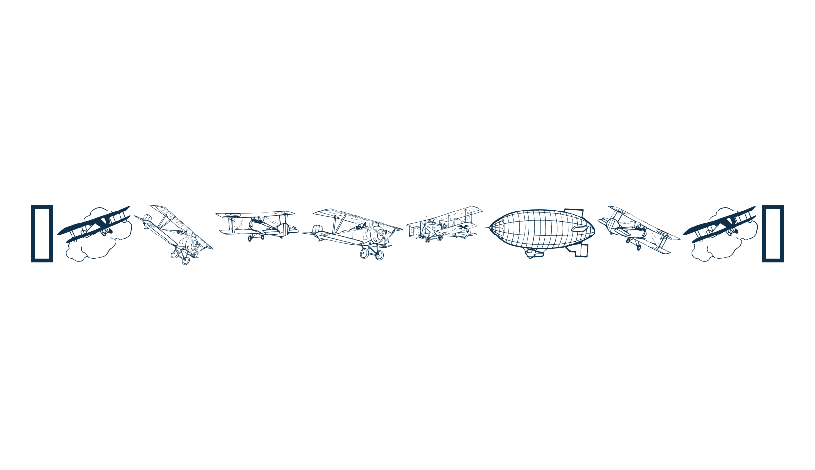 Aeroplanes, display market font preview