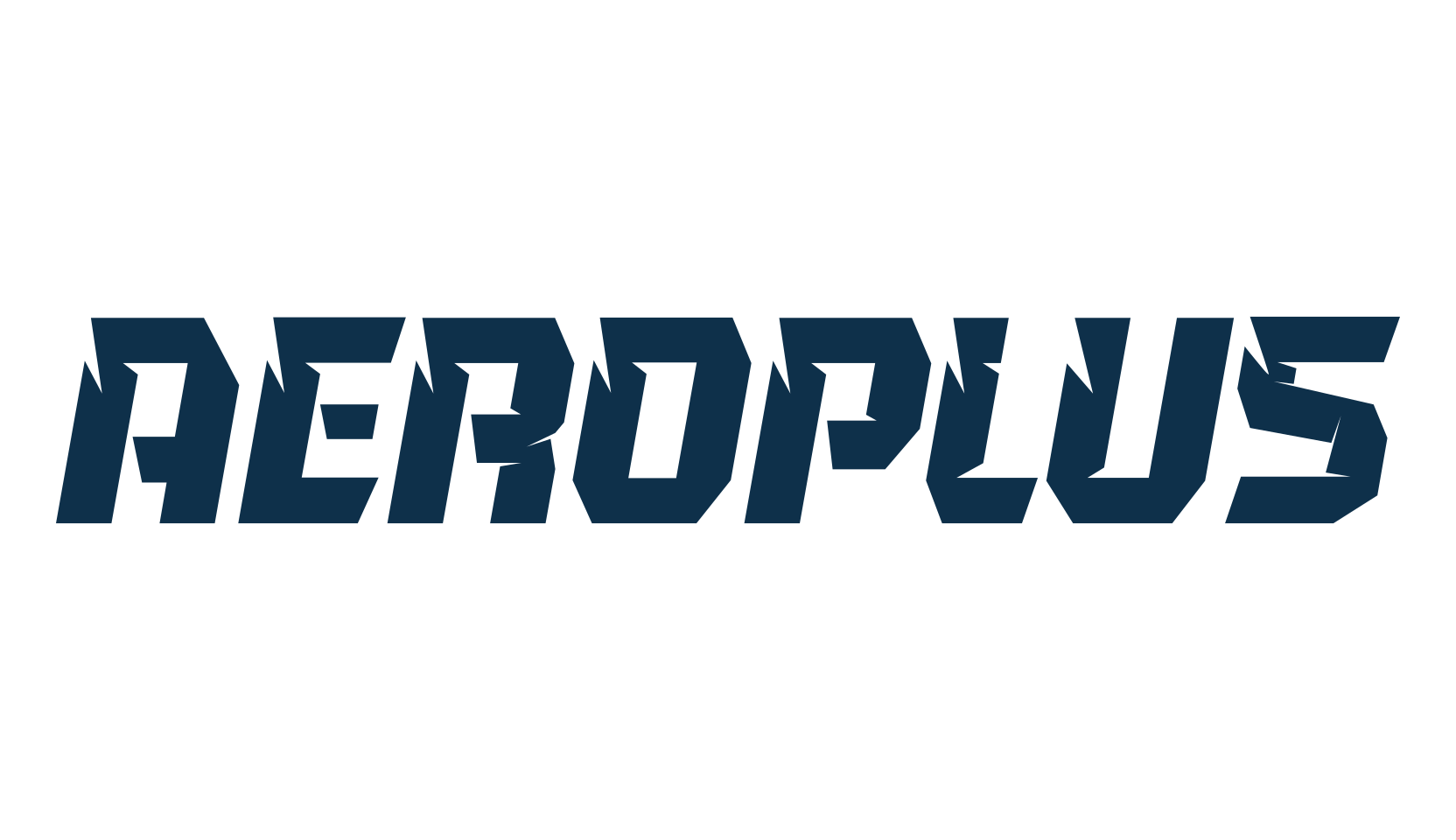Aeroplus, sci-fi font preview