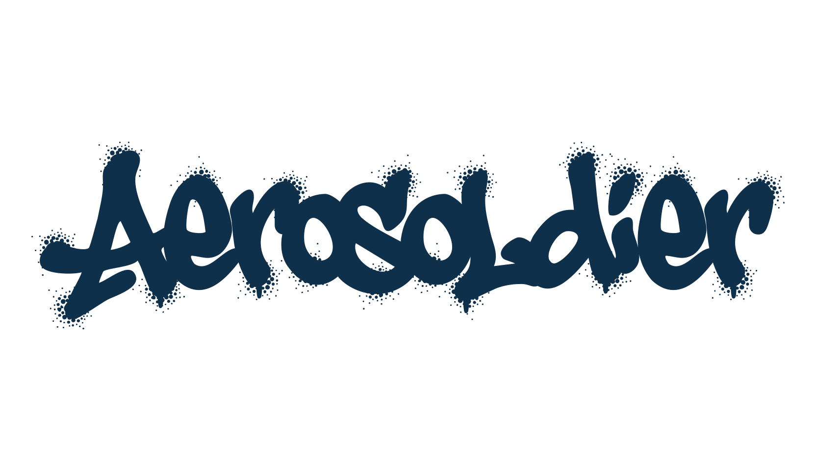 Aerosoldier, script graffiti fancy decorative calligraphy font preview