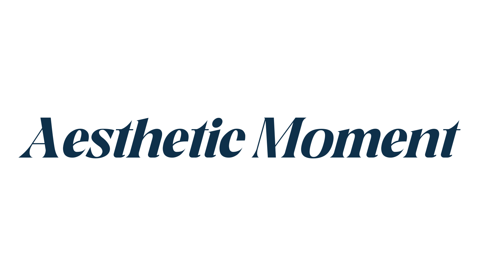 Aesthetic Moment, basic serif font preview