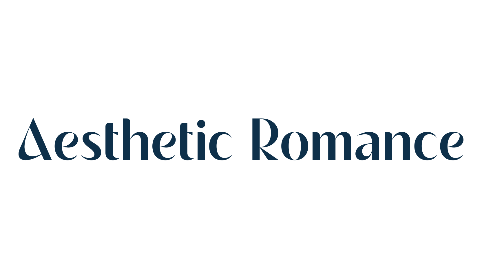 Aesthetic Romance, basic sans serif font preview