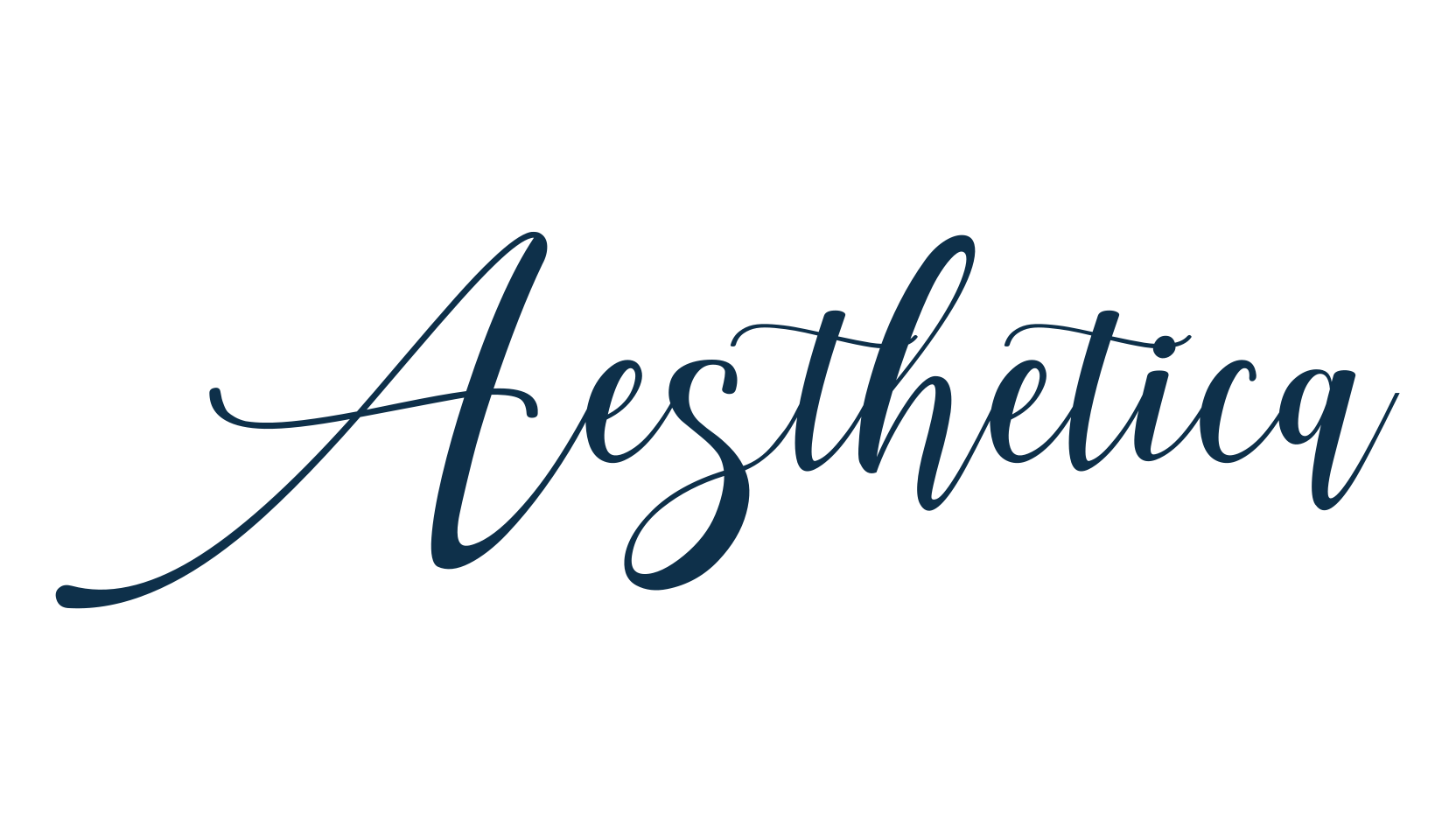 Aesthetica (aesthetica-2), calligraphy font preview