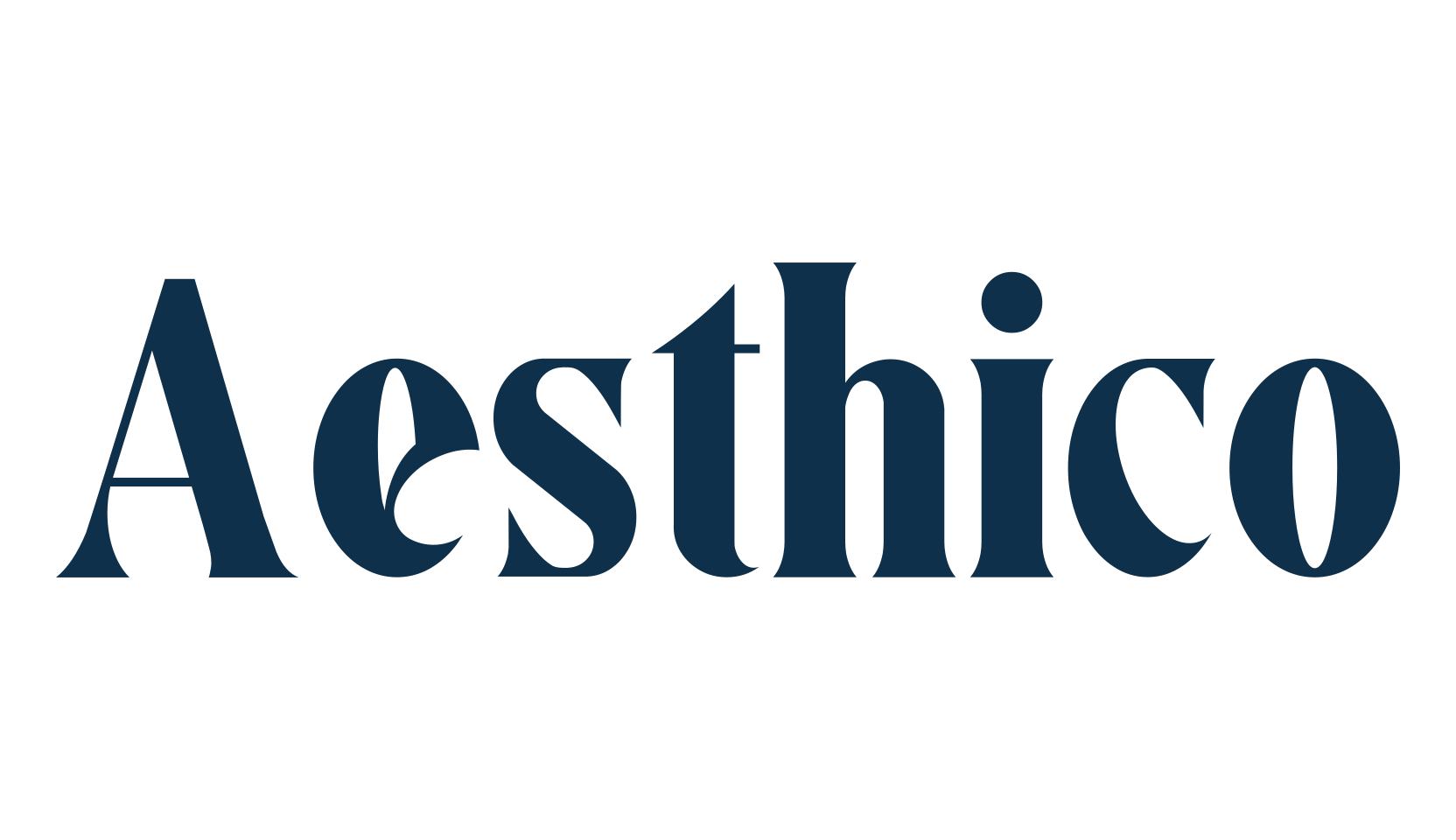 Aesthico, basic serif font preview