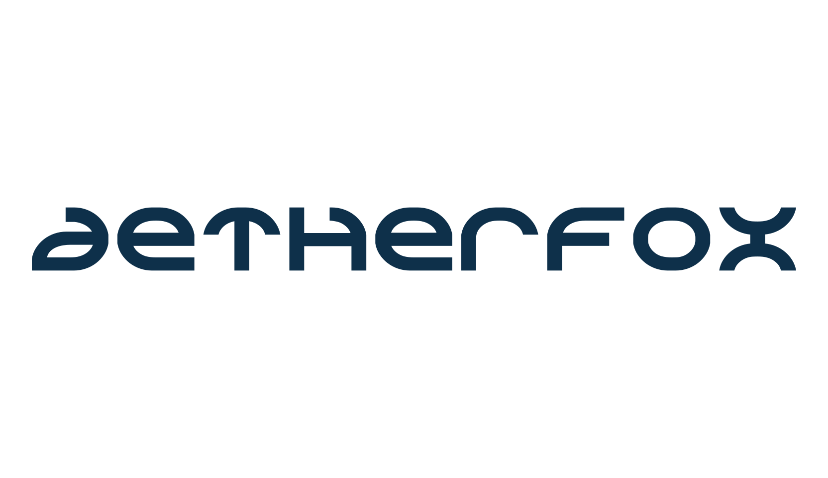 Aetherfox, techno sci-fi font preview