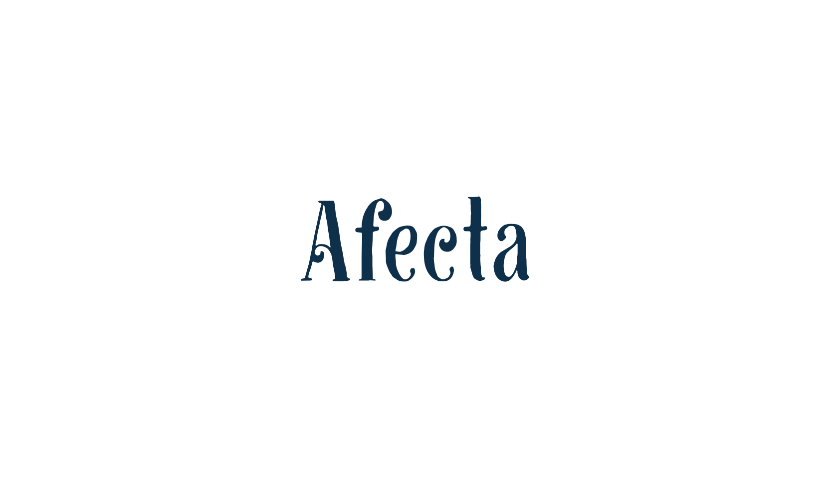 Afecta, fancy various decorative font preview