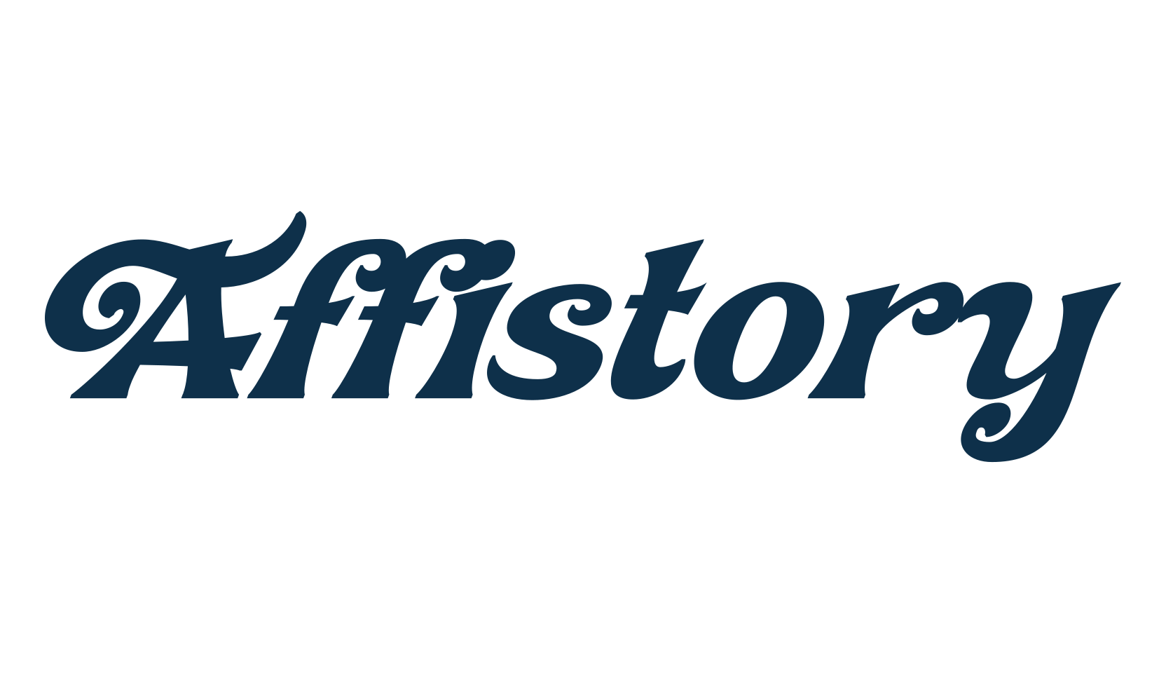 Affistory, groovy font preview