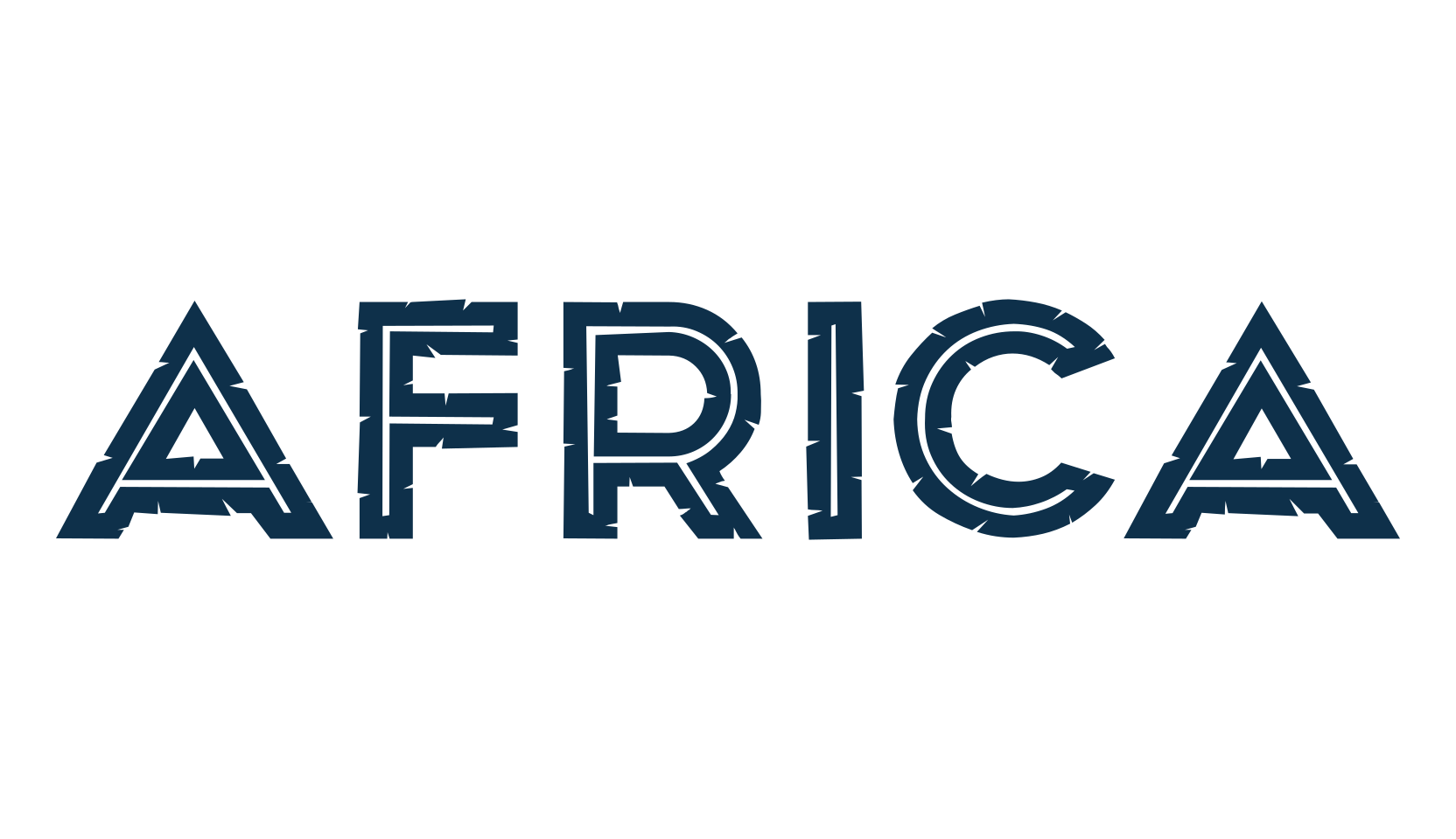 Africa, fancy decorative font preview