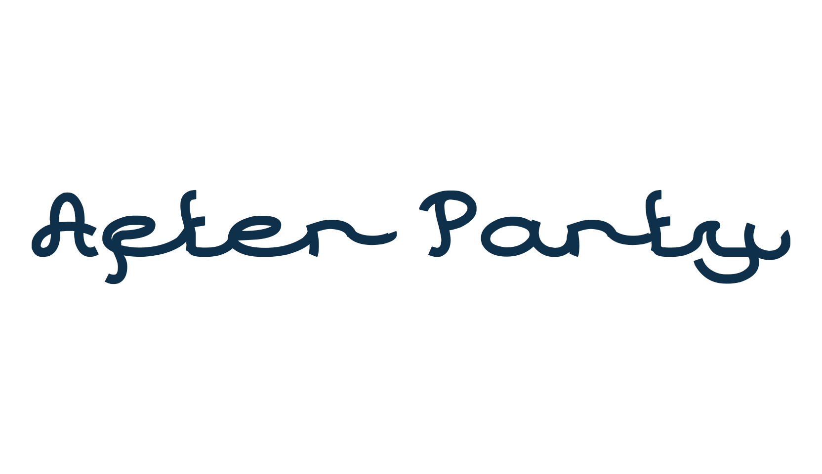 After Party (after-party), fancy decorative font preview
