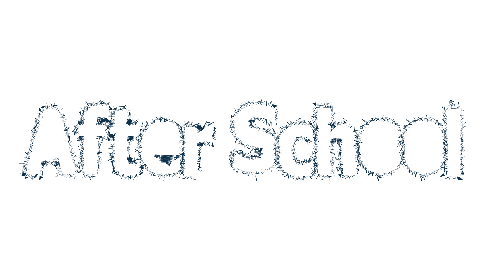 After School, fancy various decorative font preview