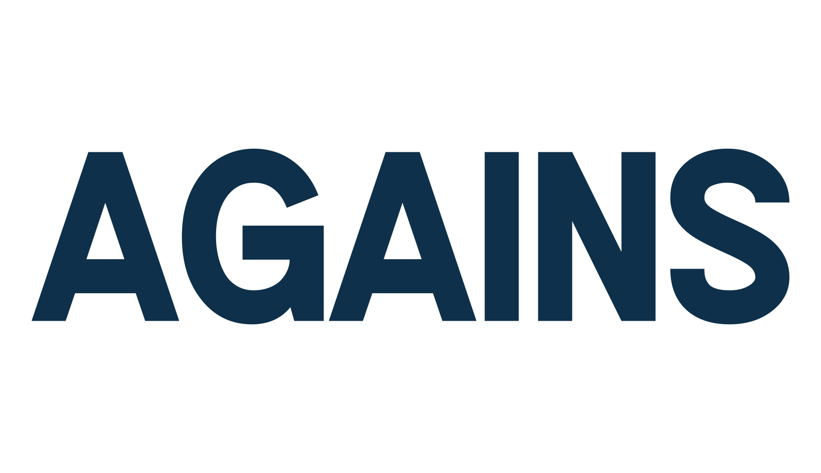 Agains, basic sans serif font preview
