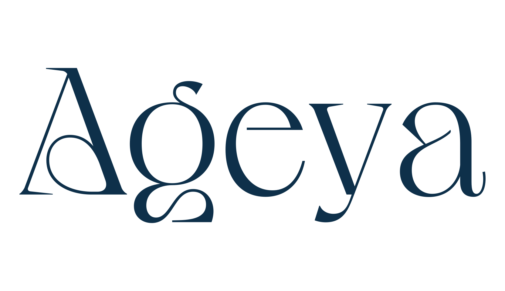 Ageya, serif font preview