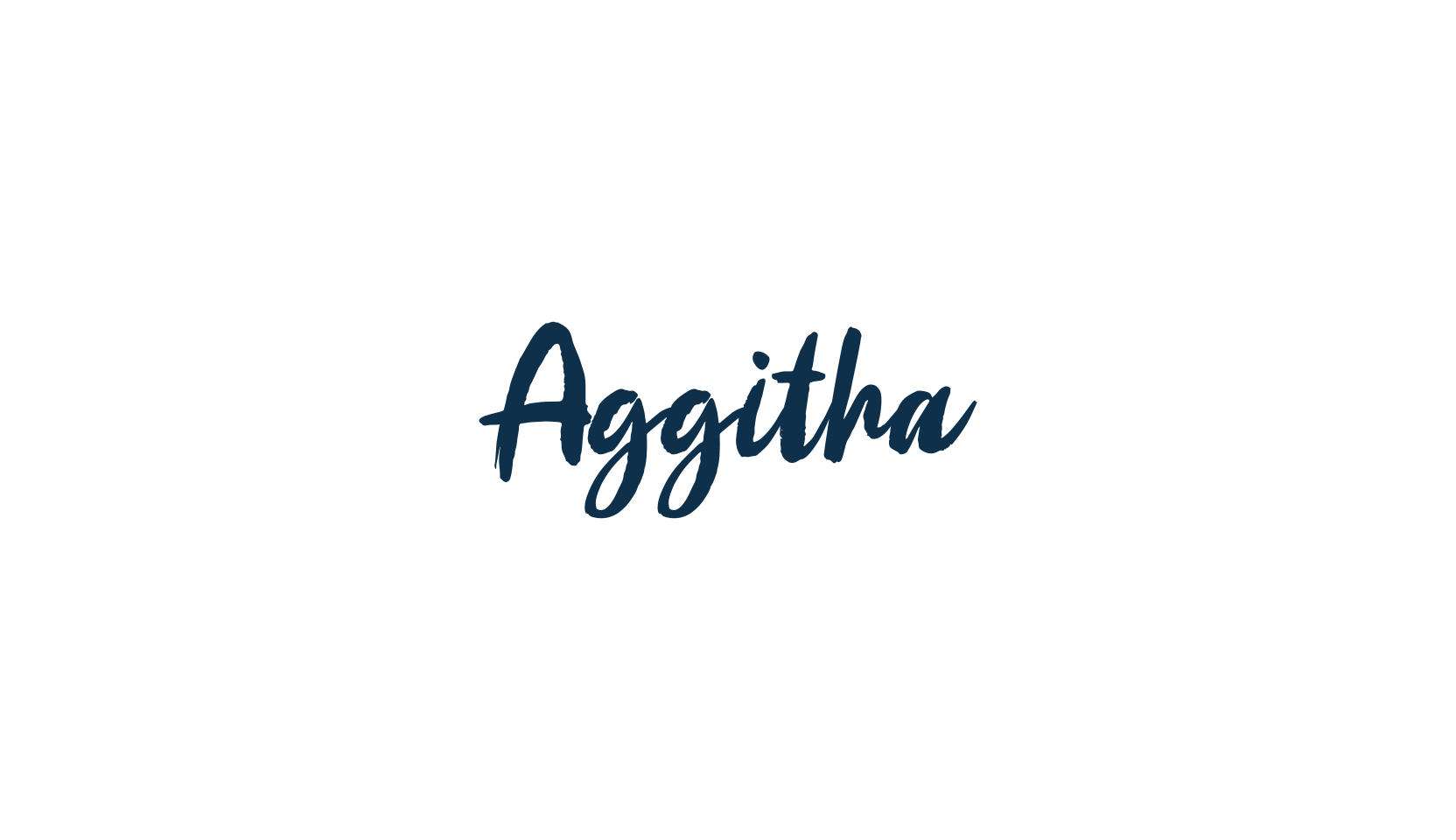 Aggitha, script brush fancy decorative calligraphy font preview