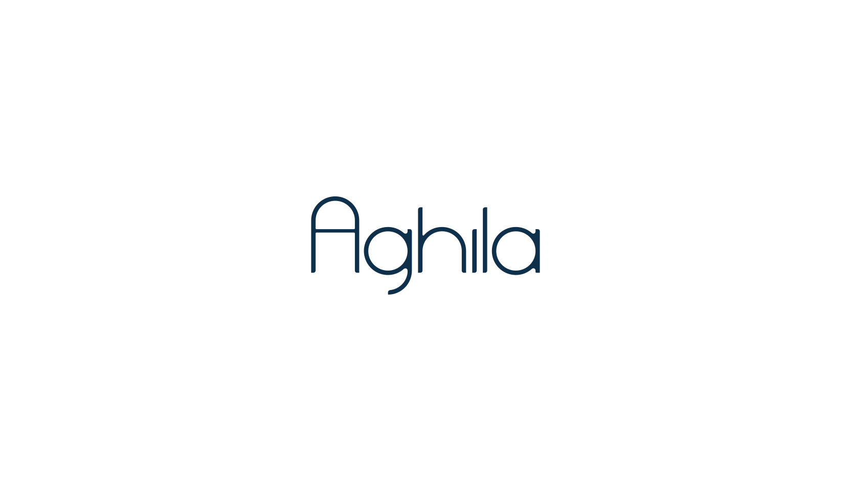 Aghila, basic sans serif font preview