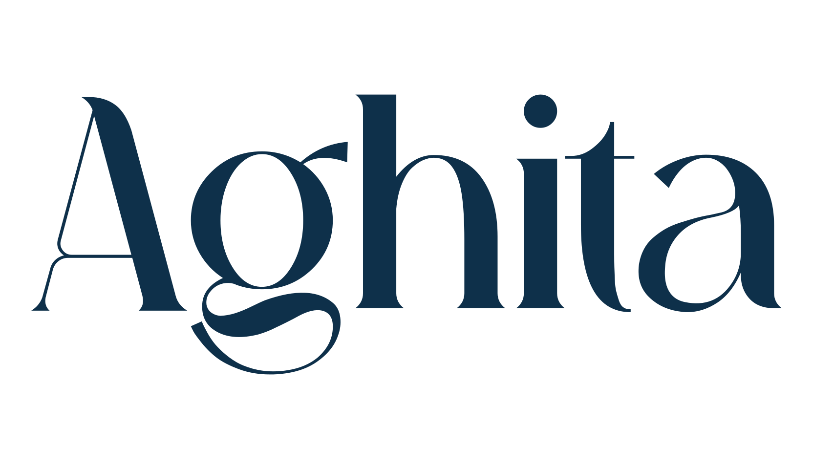 Aghita, serif font preview