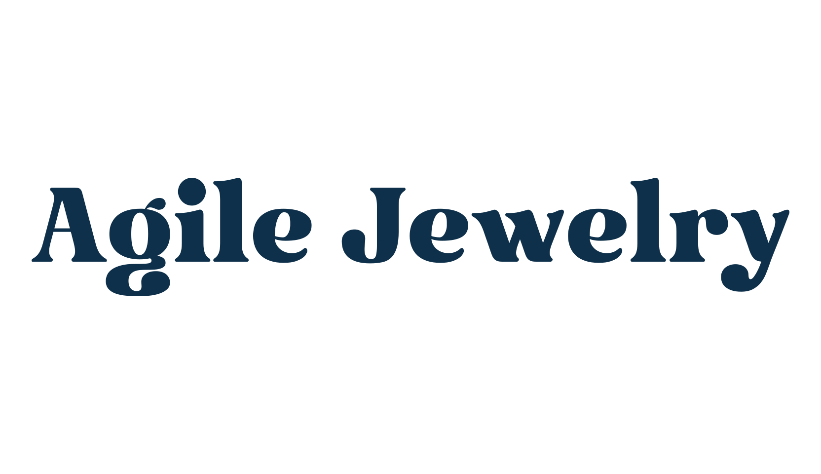 Agile Jewelry, basic serif font preview