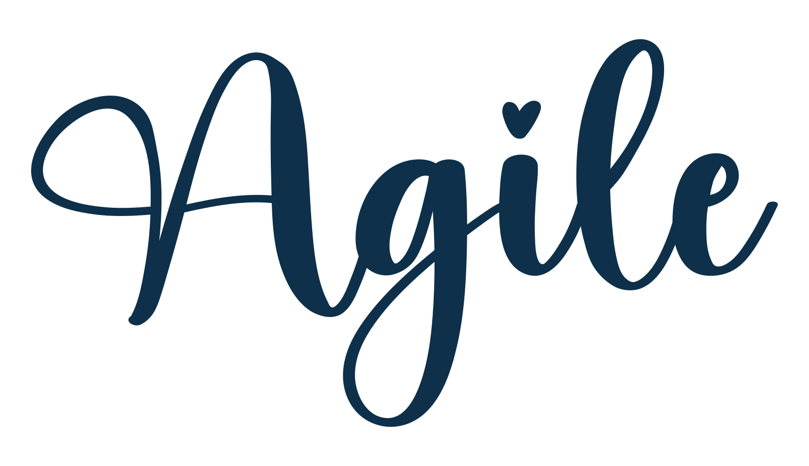 Agile, script calligraphy fancy decorative font preview