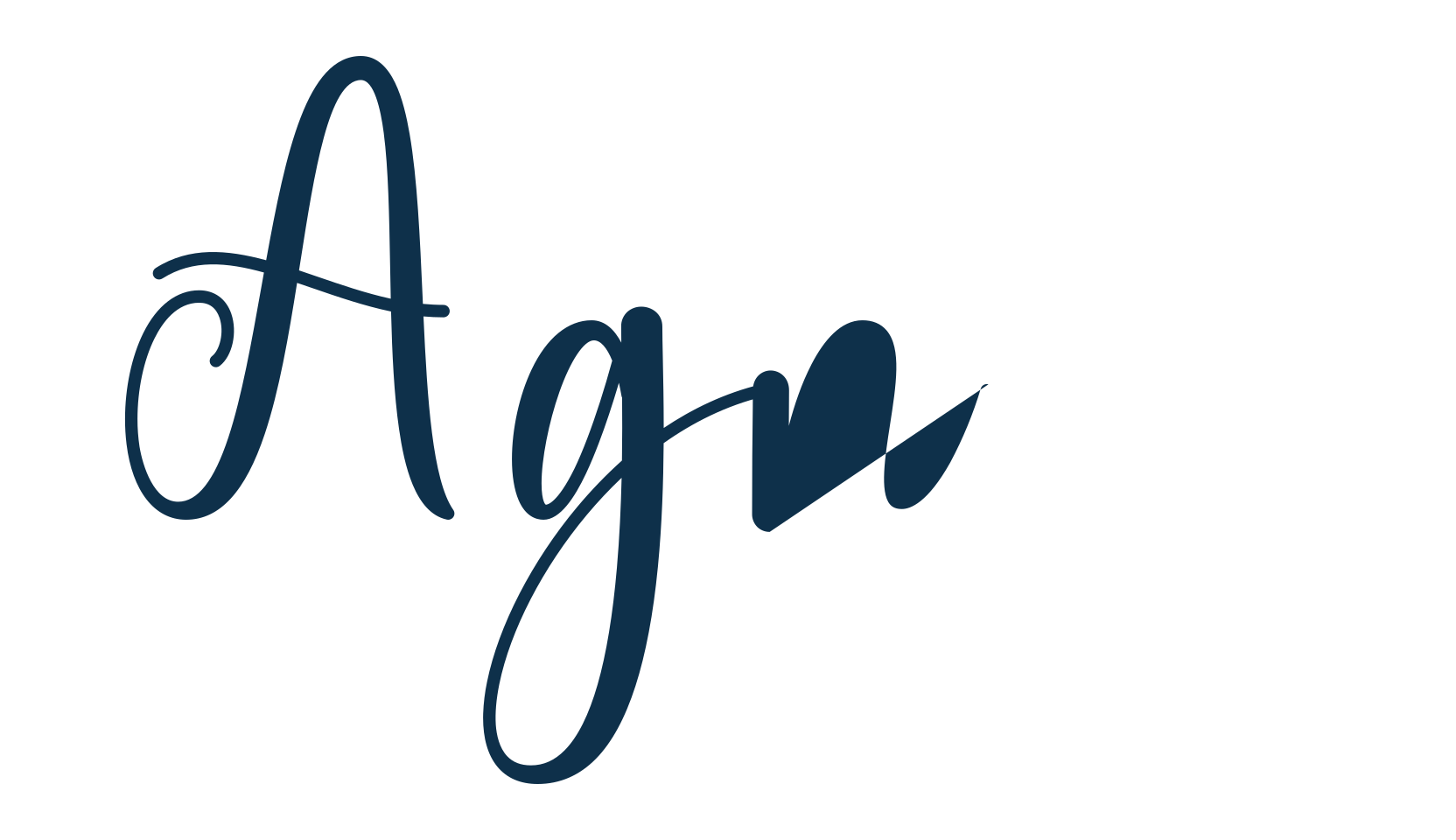 Agnes (agnes-2), script calligraphy fancy decorative font preview