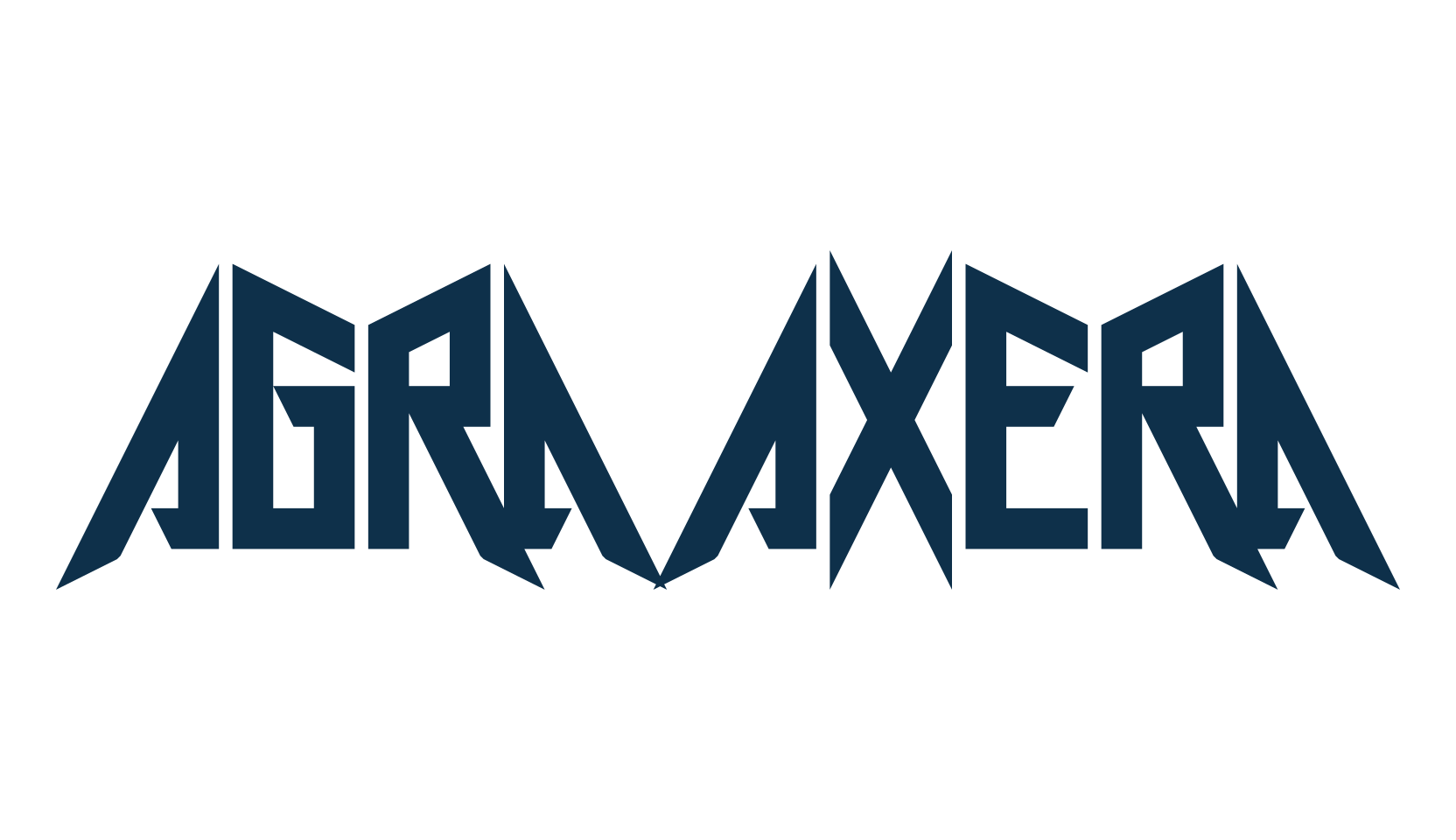 Agra Axera, gothic modern font preview