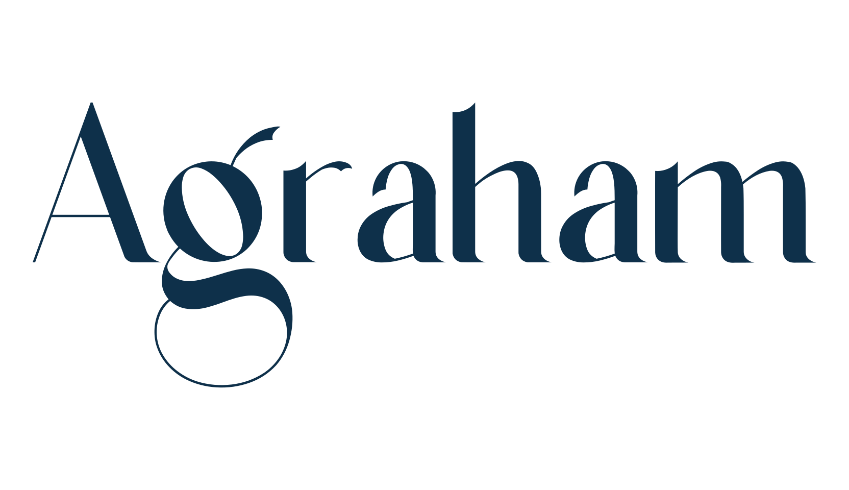 Agraham, basic serif font preview