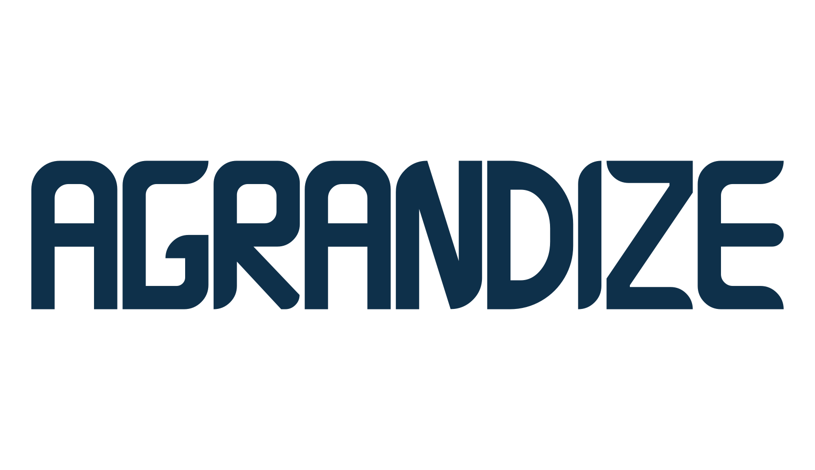 Agrandize, fancy various basic font preview