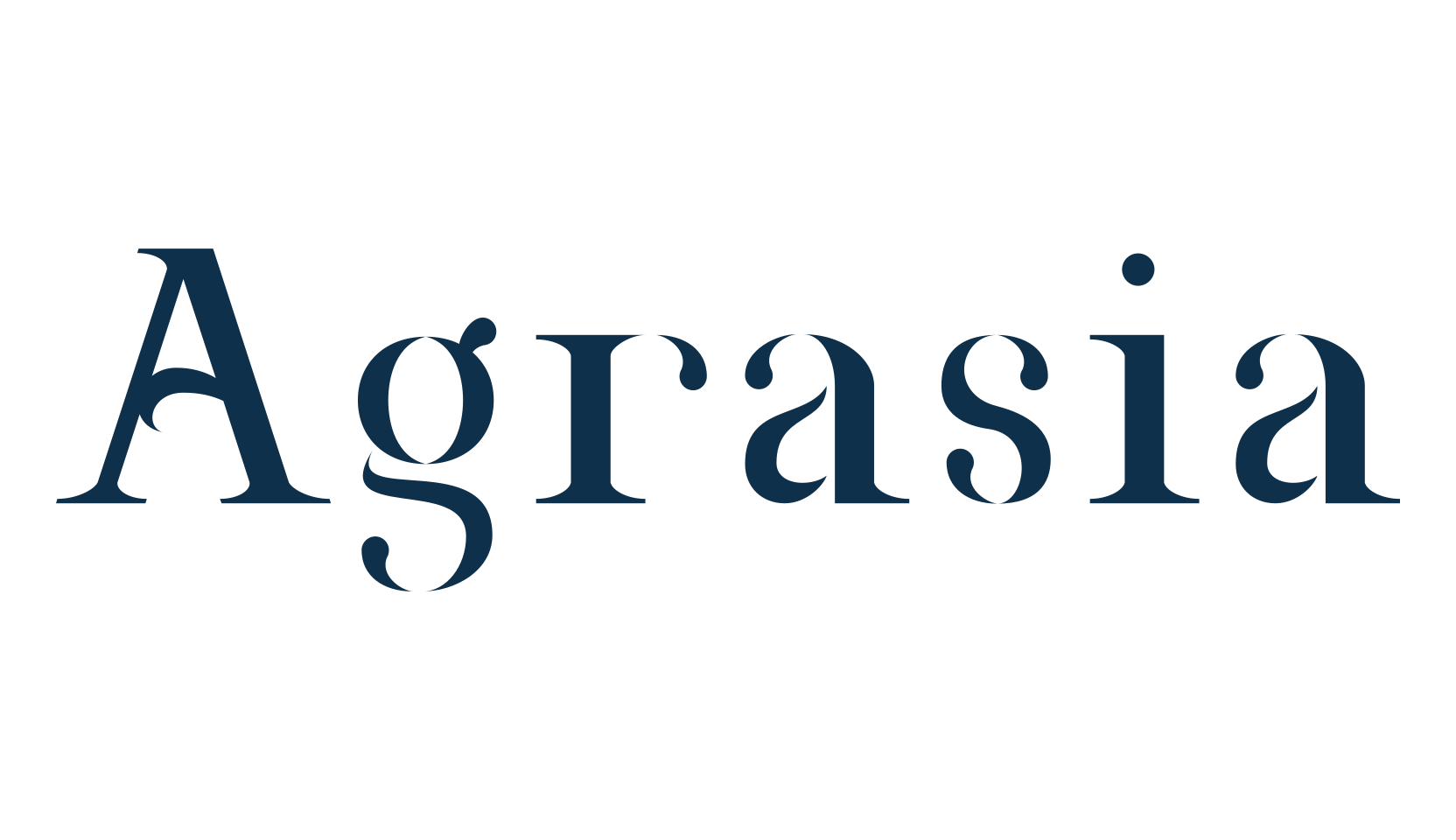 Agrasia, retro font preview
