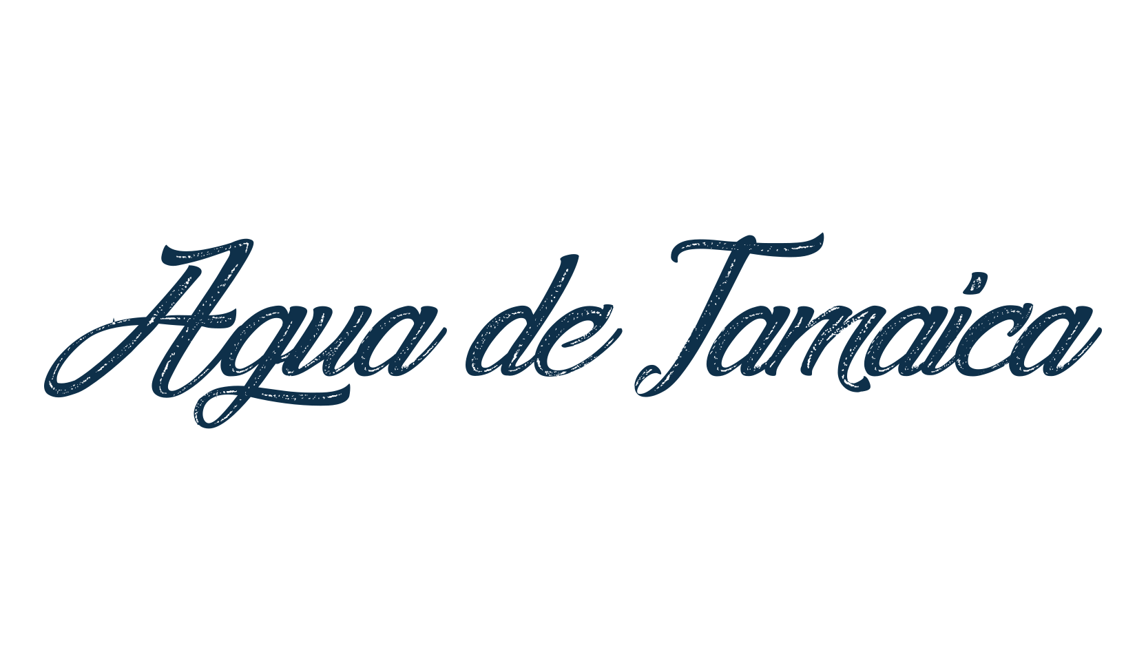 Agua de Jamaica, fancy various decorative script calligraphy font preview