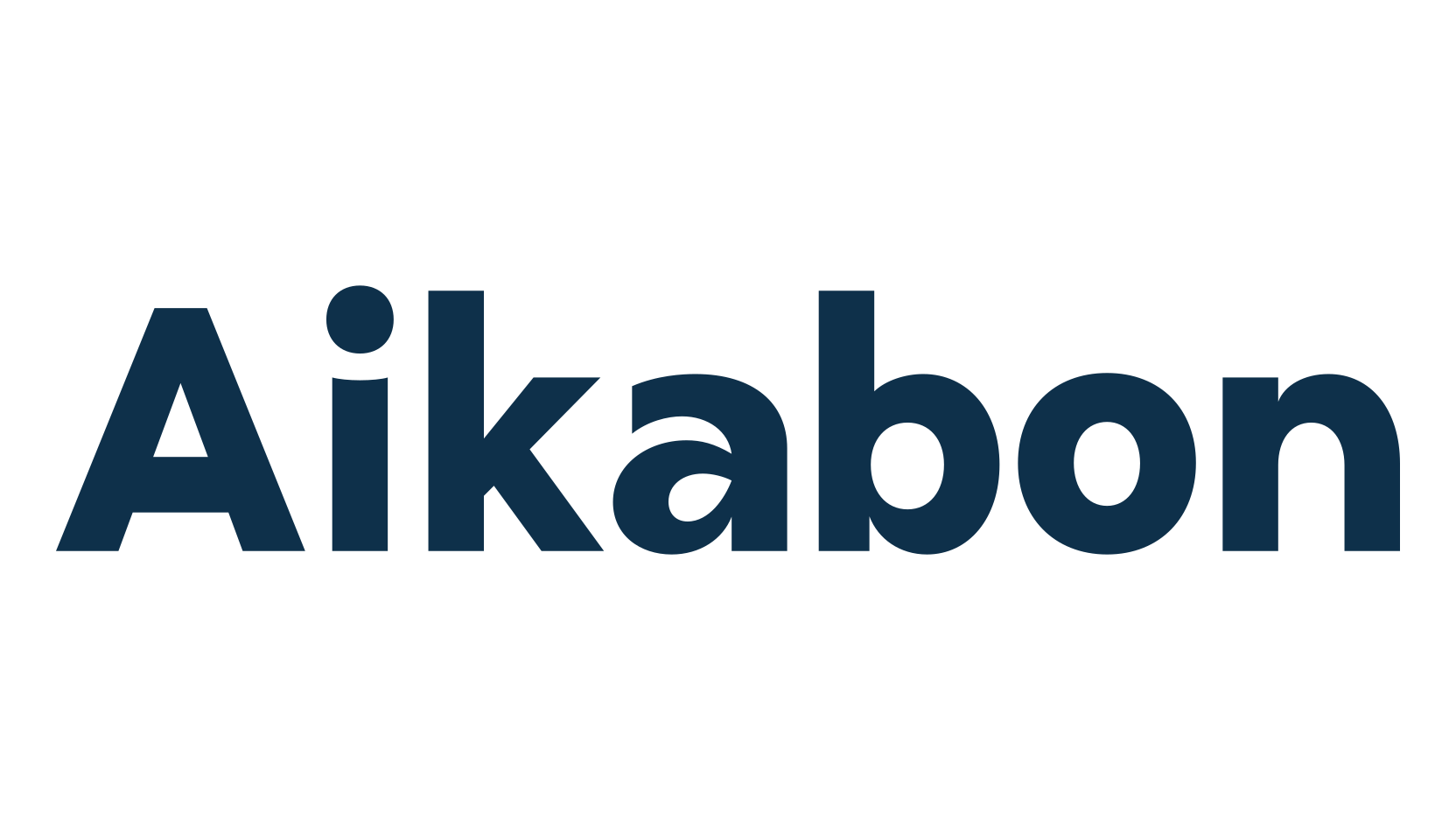 Aikabon, sans serif font preview