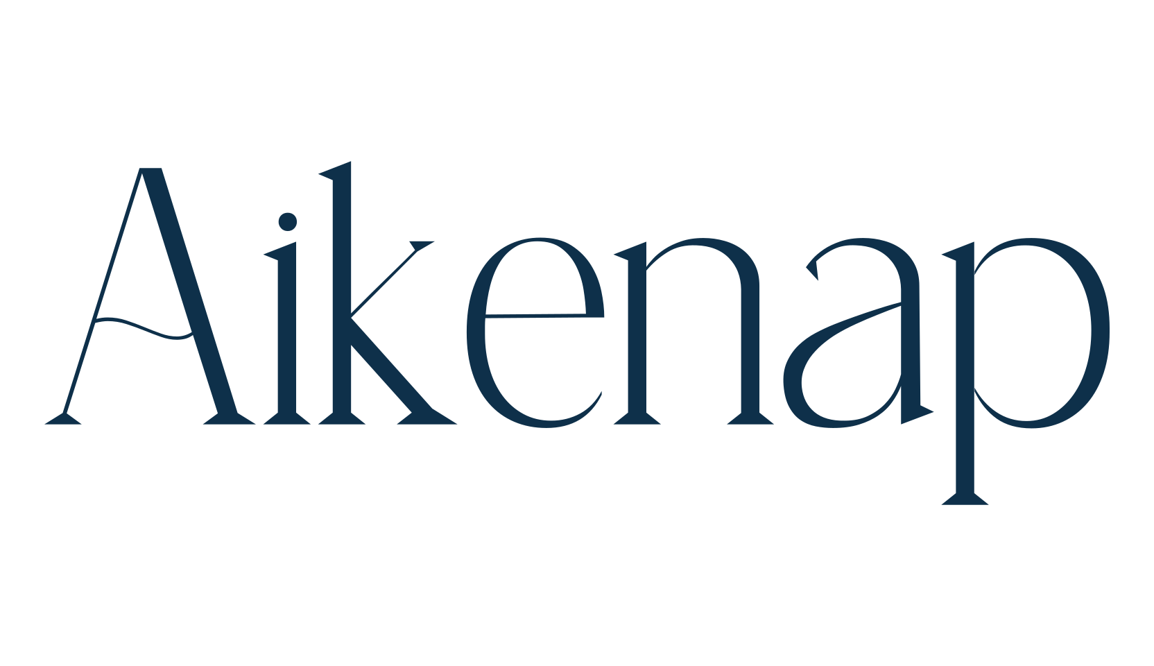 Aikenap, basic serif font preview
