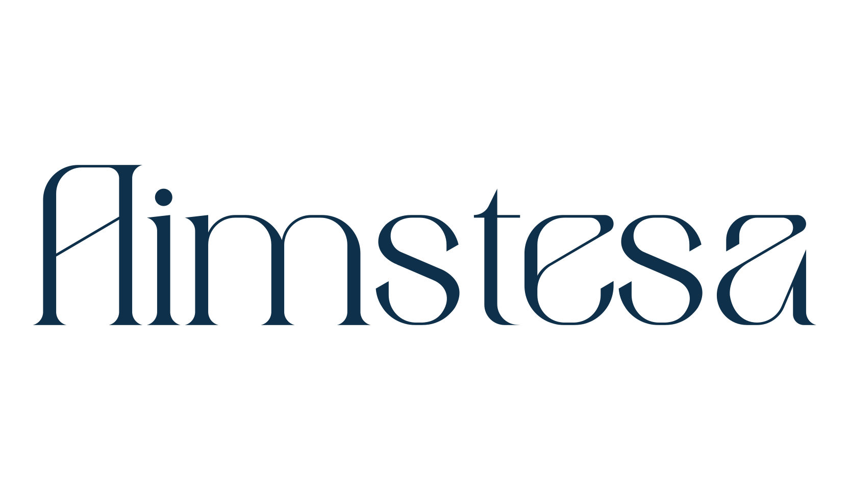 Aimstesa, basic serif font preview