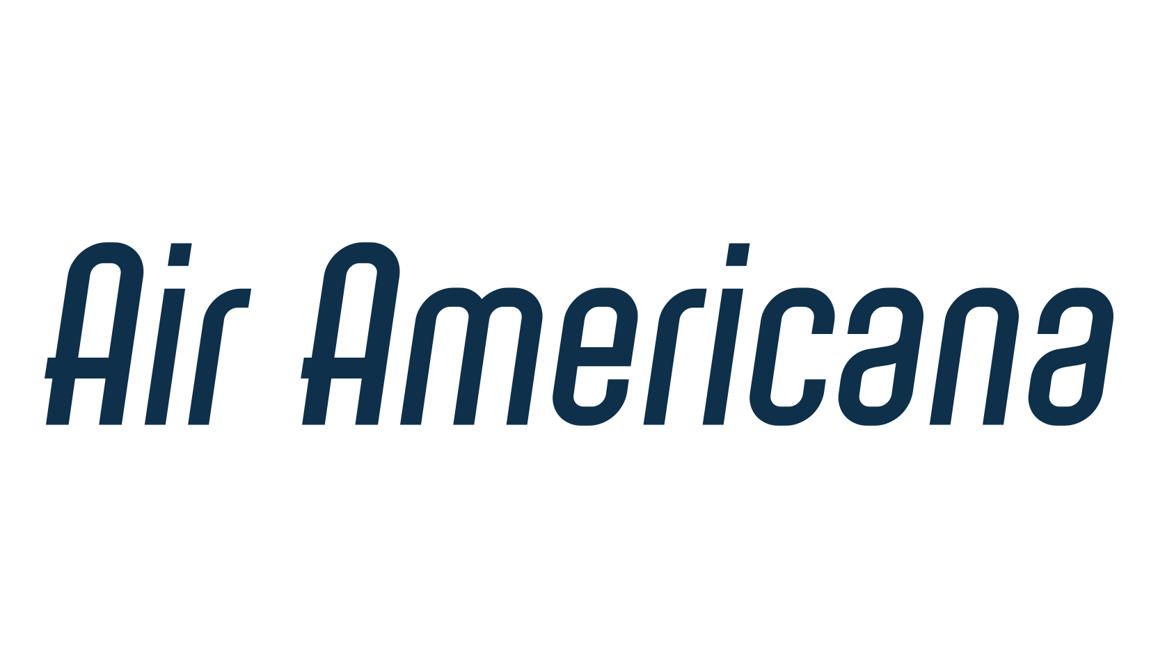 Air Americana, fancy retro decorative font preview