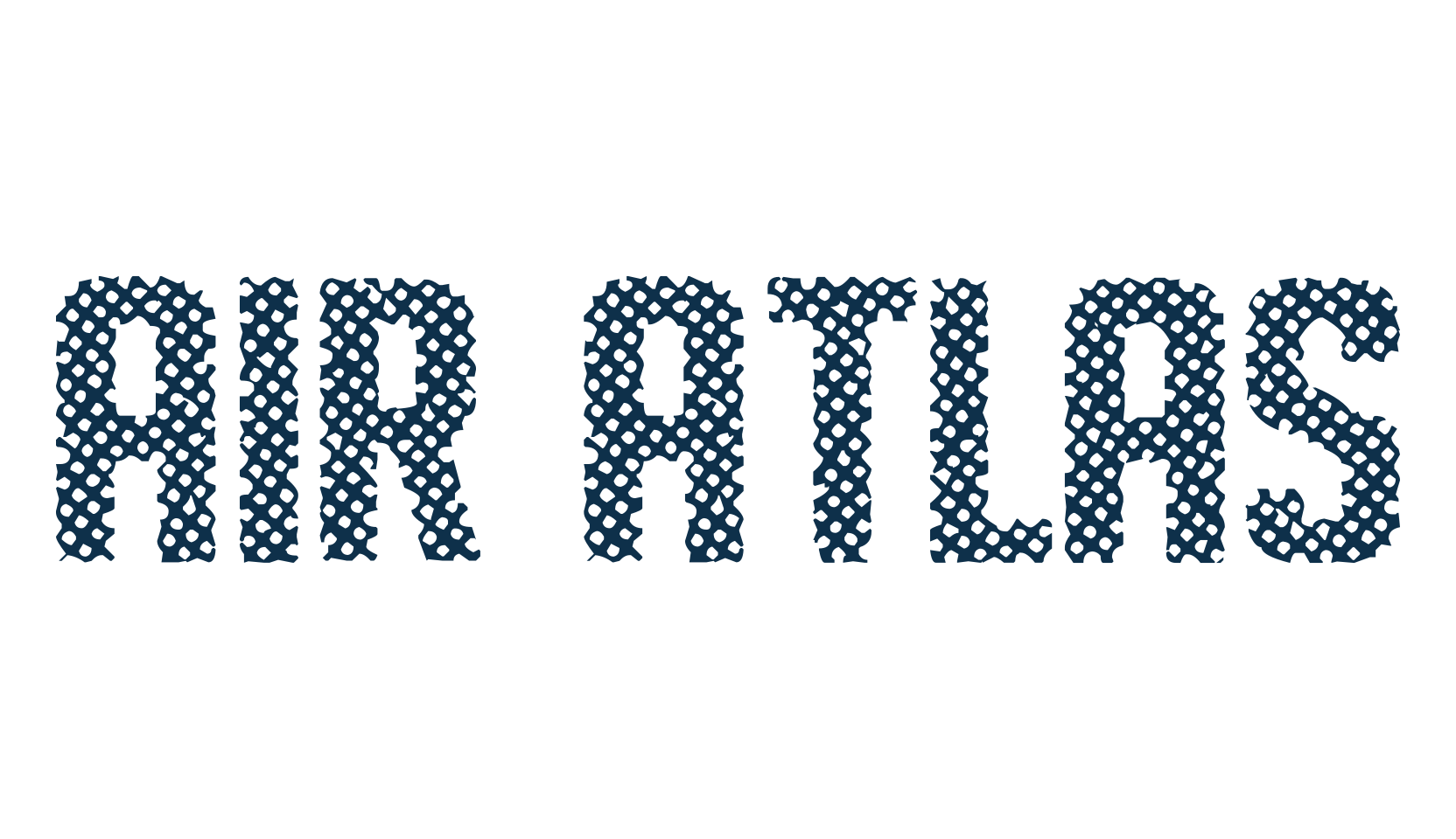 Air Atlas, fancy decorative font preview