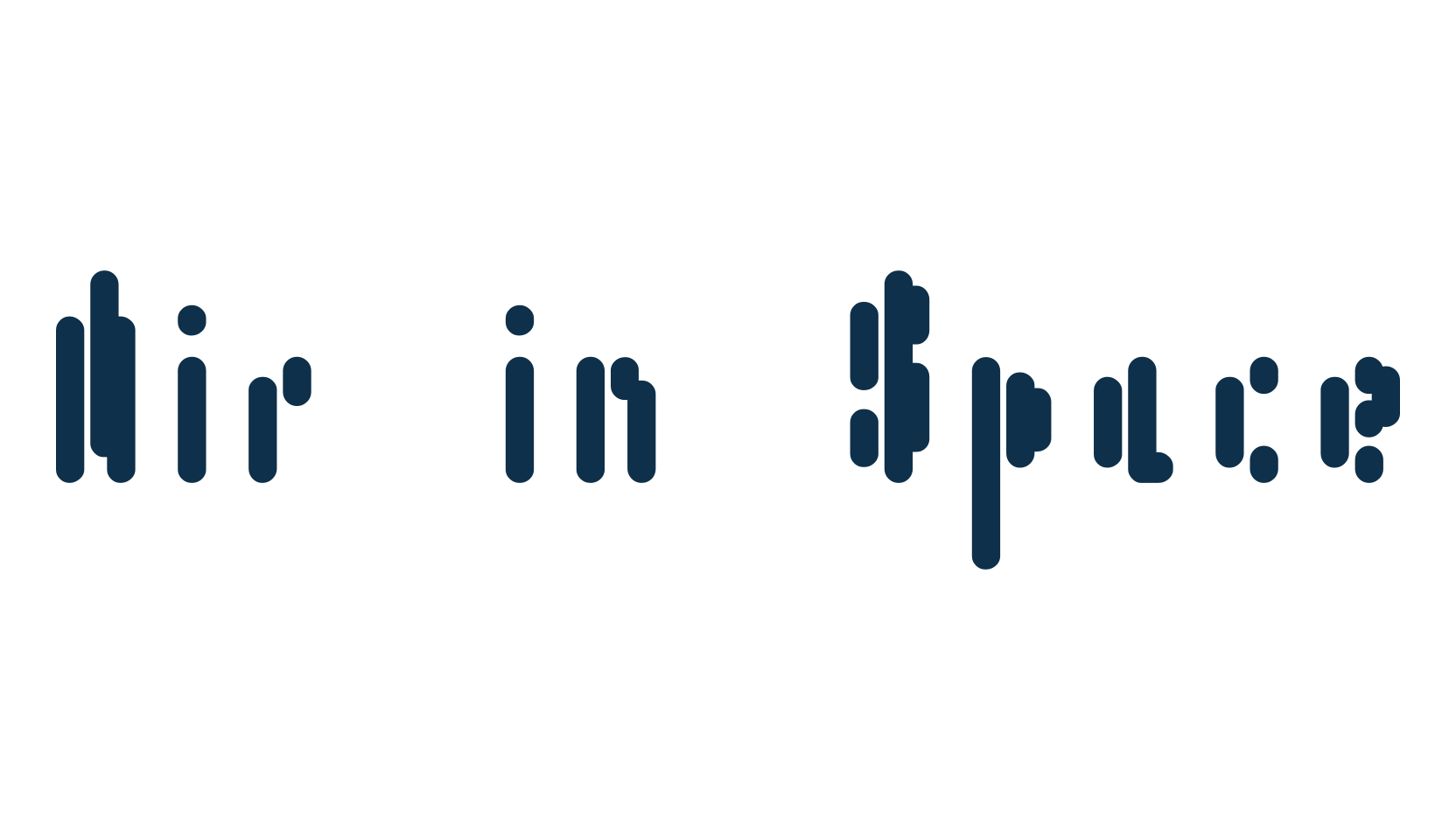 Air in Space, techno sci-fi font preview