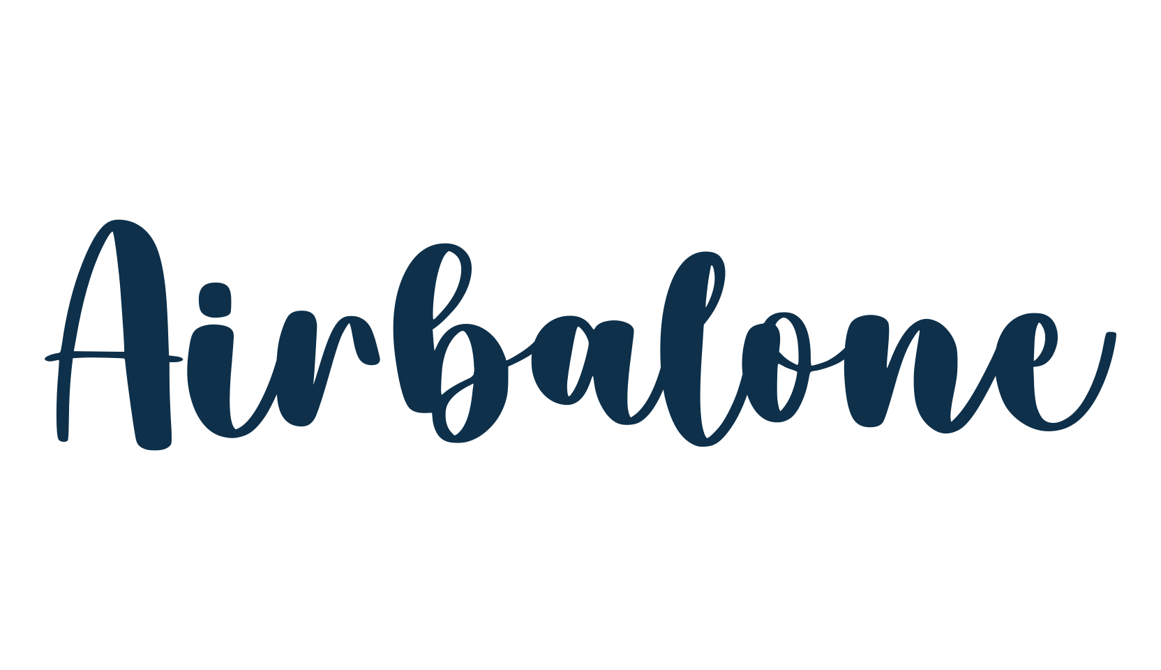 Airbalone, fancy decorative font preview