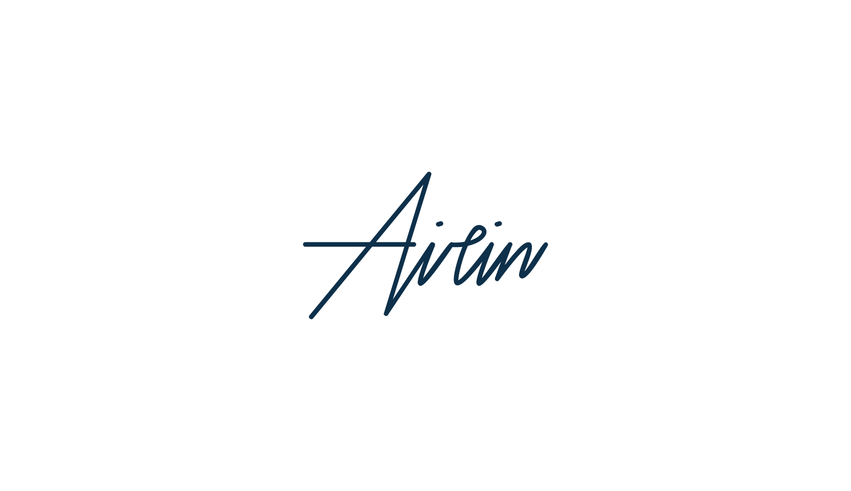 Airin (airin), script handwritten fancy decorative calligraphy font preview