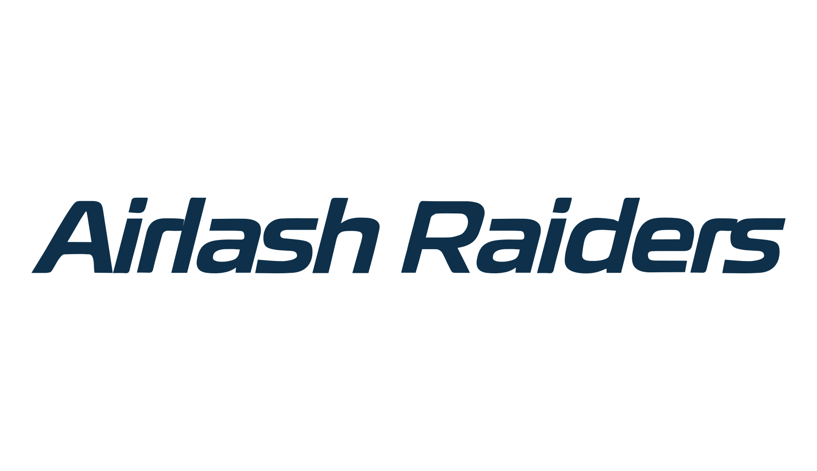 Airlash Raiders, basic sans serif font preview