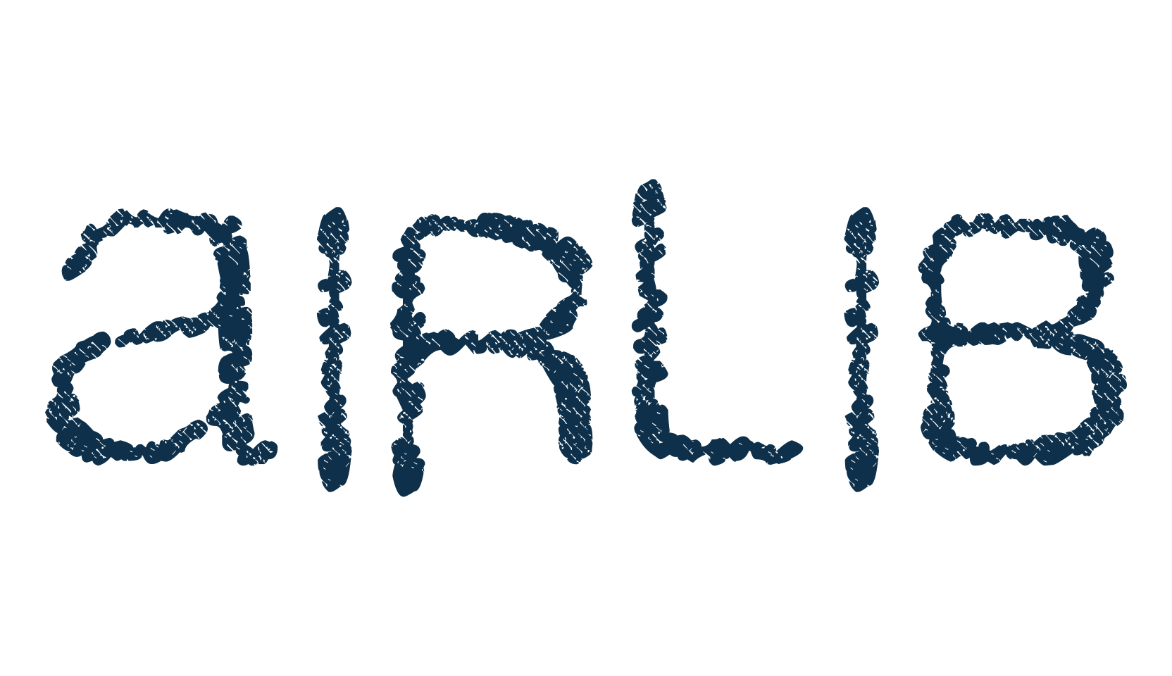 Airlib, eroded font preview