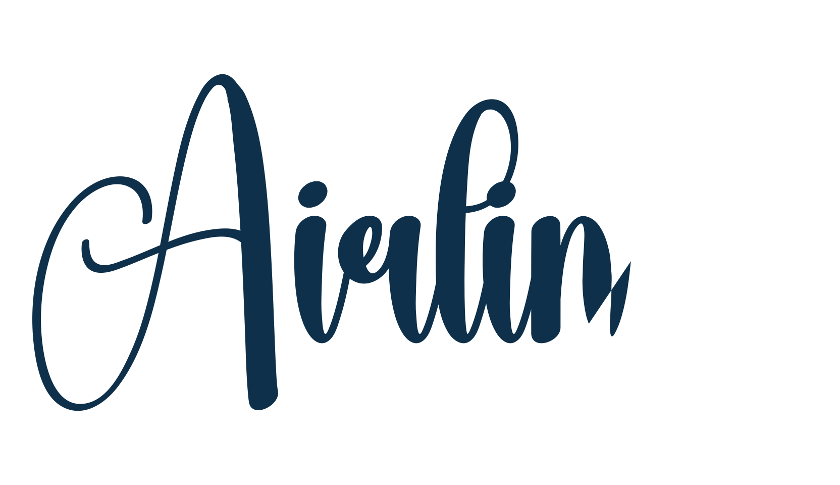 Airlines, fancy decorative font preview