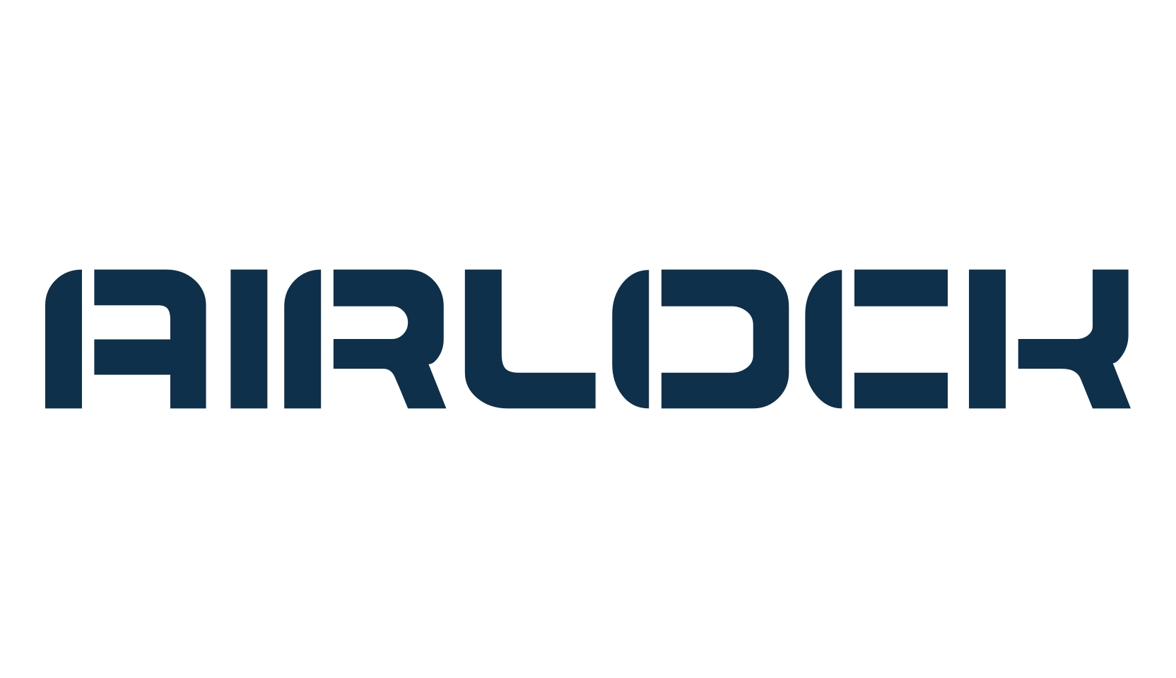Airlock (airlock), techno sci-fi font preview