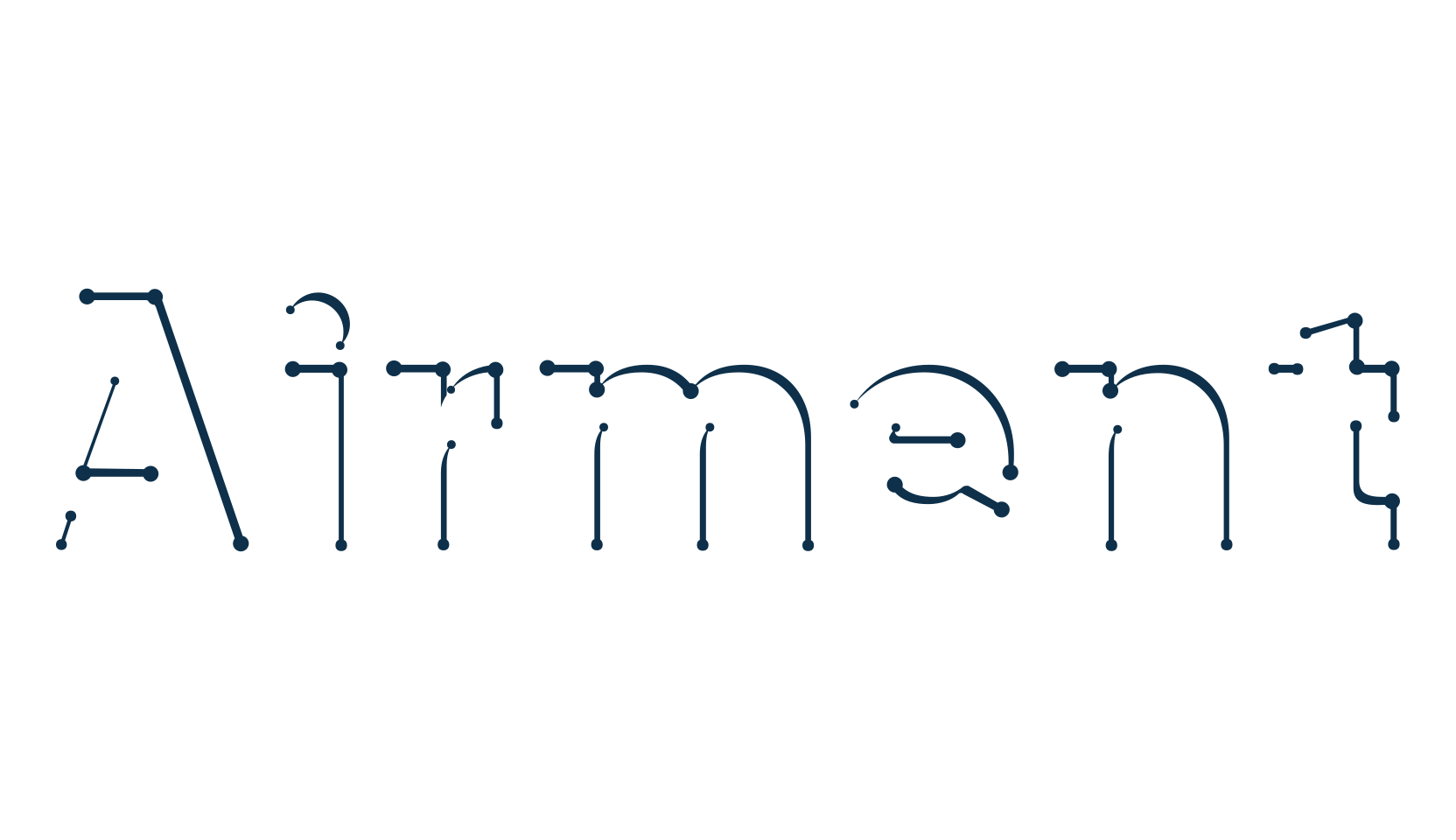 Airment, various font preview