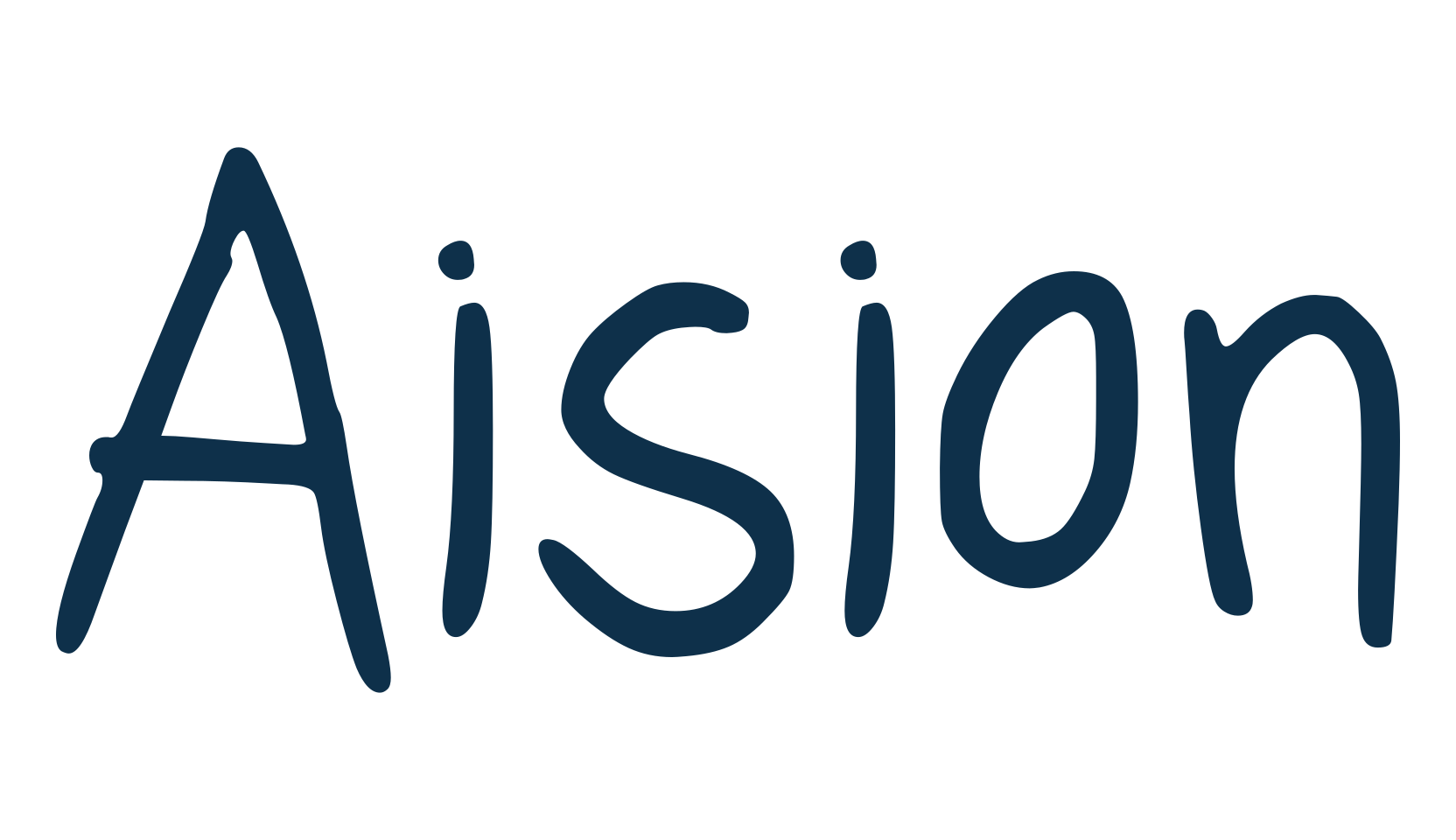 Aision, script handwritten fancy decorative calligraphy font preview