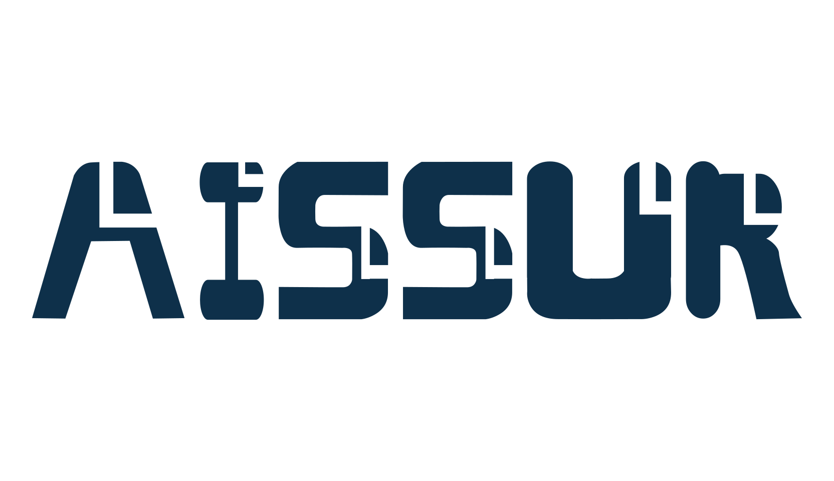 Aissur, fancy various techno sci-fi font preview