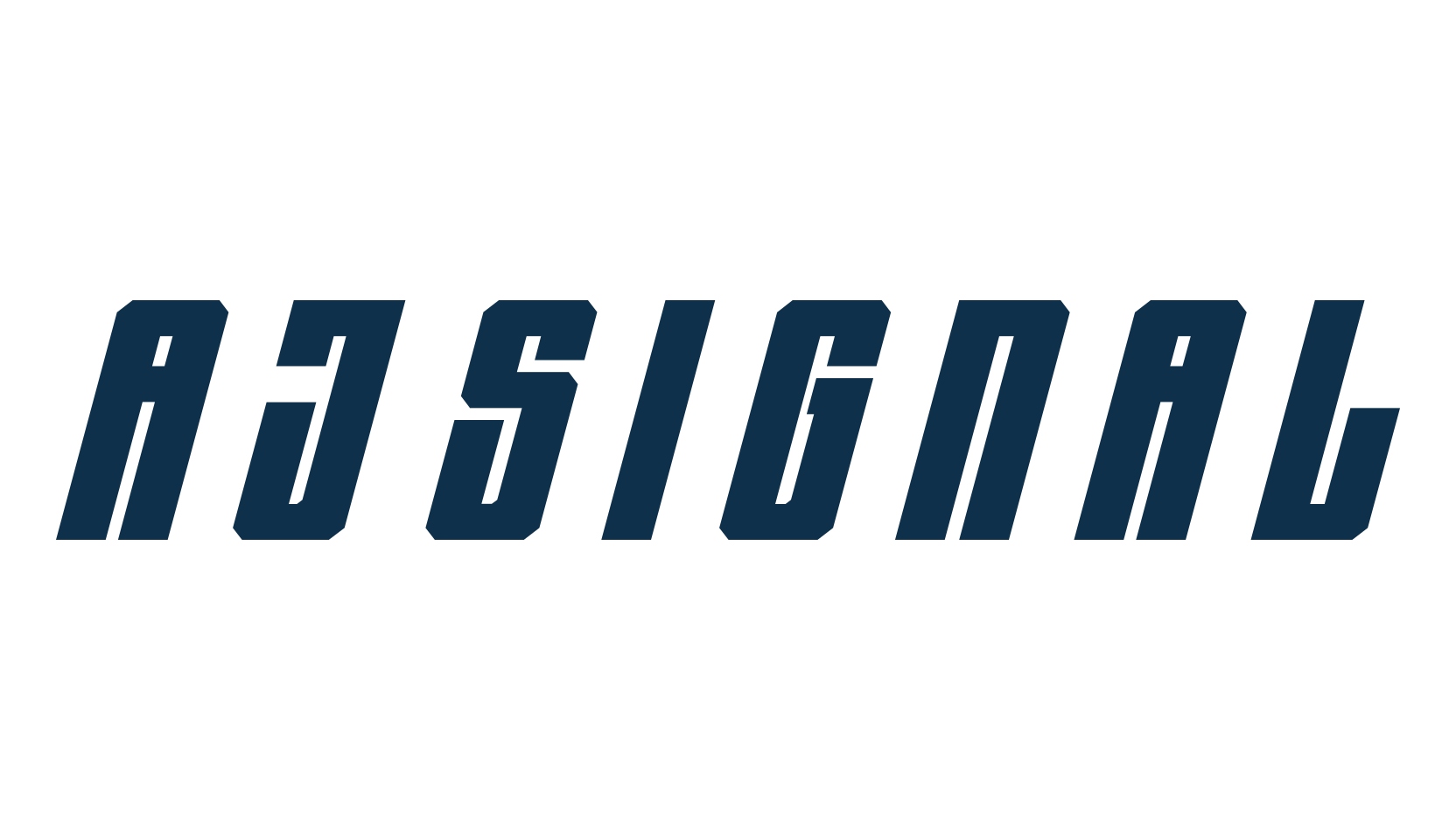 AJ Signal, various font preview